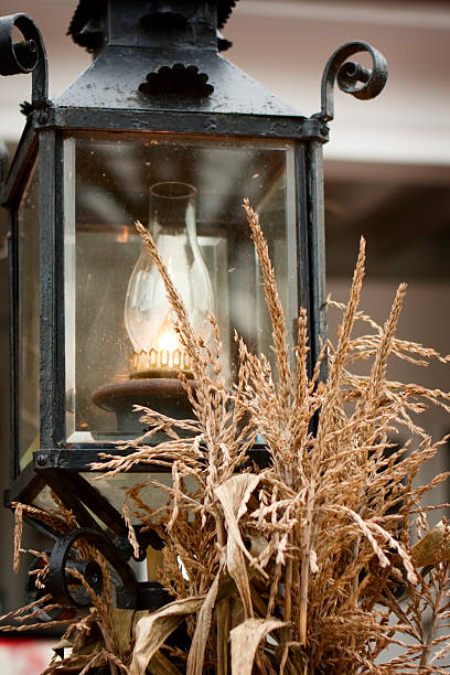 istock Autumn Streetlamp 182237277
