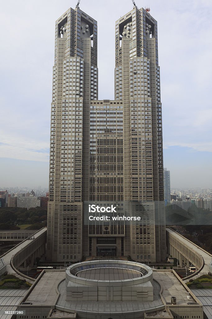 Tokyo Metropolitan Government Building - Lizenzfrei Regierungsgebäude der Präfektur Tokio Stock-Foto