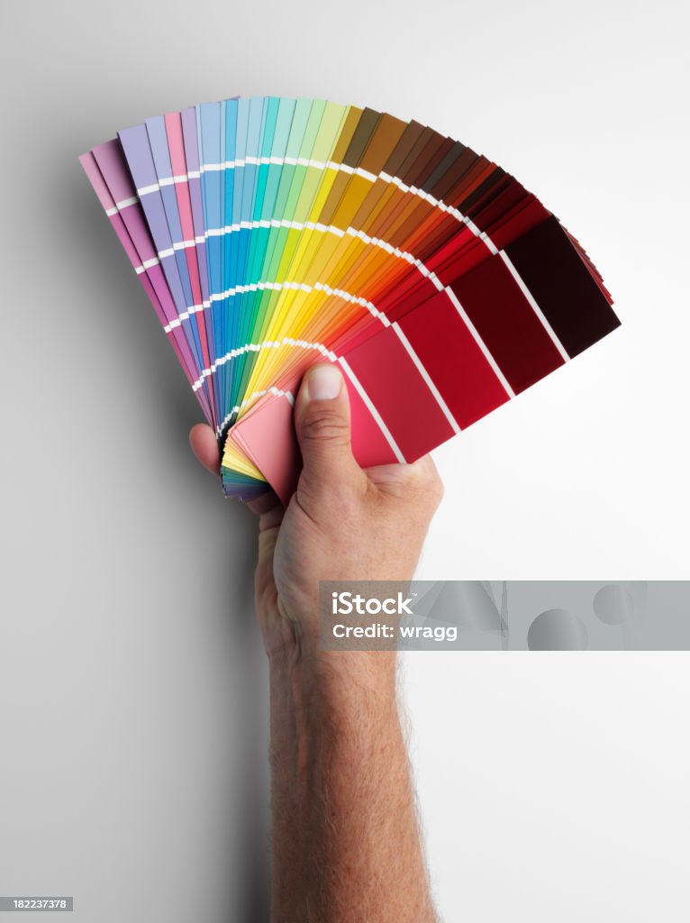 Tabela de cores de tinta - Foto de stock de Amostra de Cor royalty-free