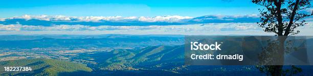 Panorama De Montanhas Blue Ridge - Fotografias de stock e mais imagens de Virgínia - Estado dos EUA - Virgínia - Estado dos EUA, Montanhas Blue Ridge, Skyline Drive - Virgínia