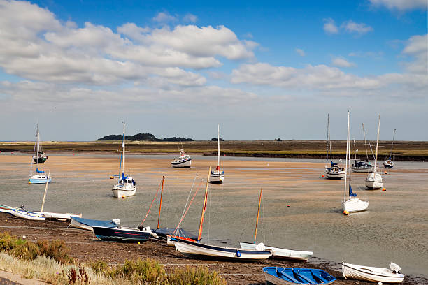 istock Low tide at Wells next the Sea 182237671