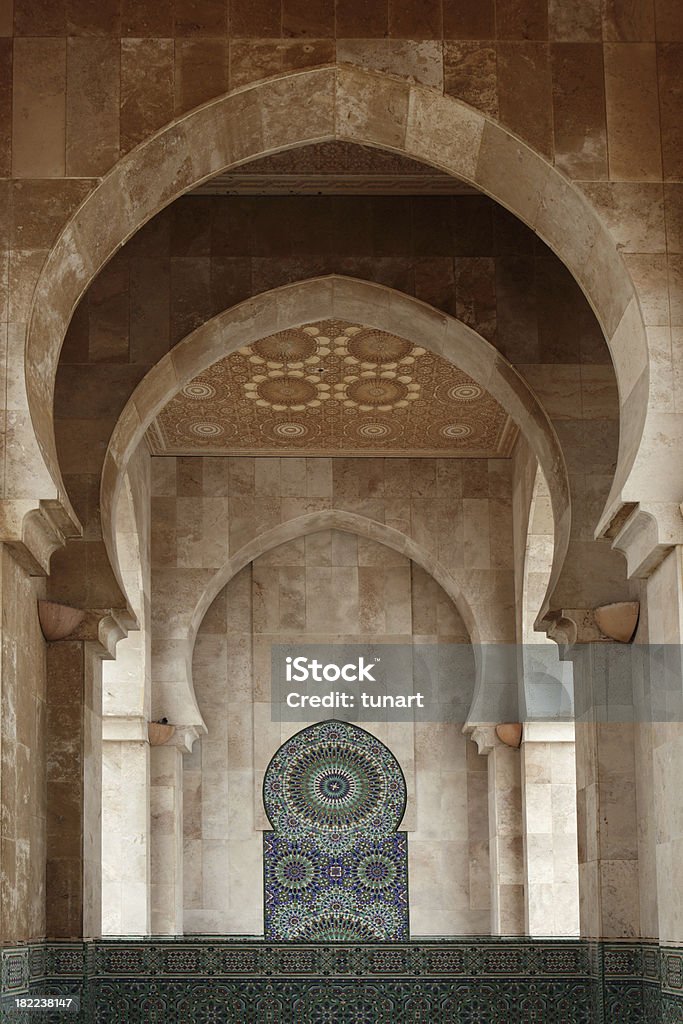 Meczet Hassana II - Zbiór zdjęć royalty-free (Kafelek)