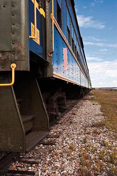 Railway Passenger Car stock photo