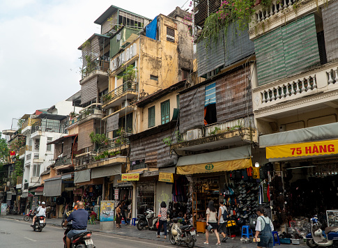 Houses in Hanoi's Old Quarter