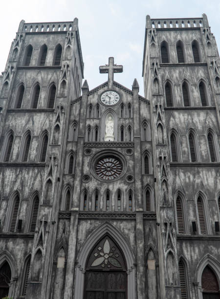 istock Hanoi's cathedral, Ha Noi capital 1822394846