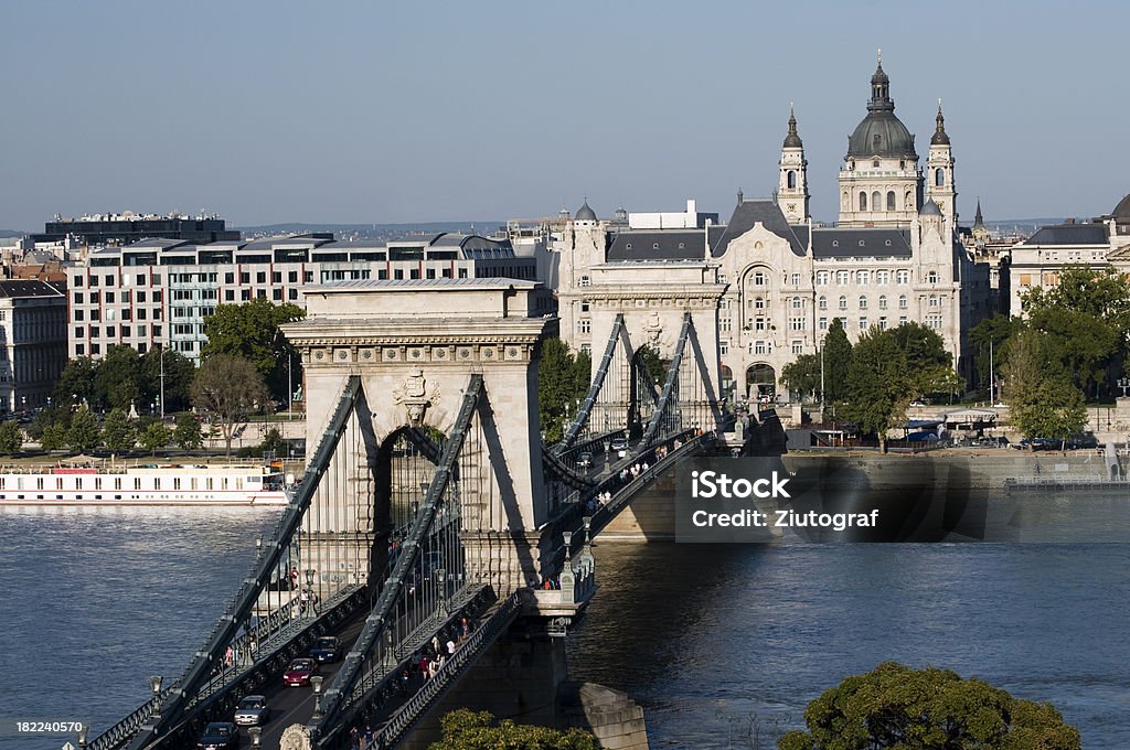 Ponte della Libertà, Budapest - Foto stock royalty-free di Acciaio