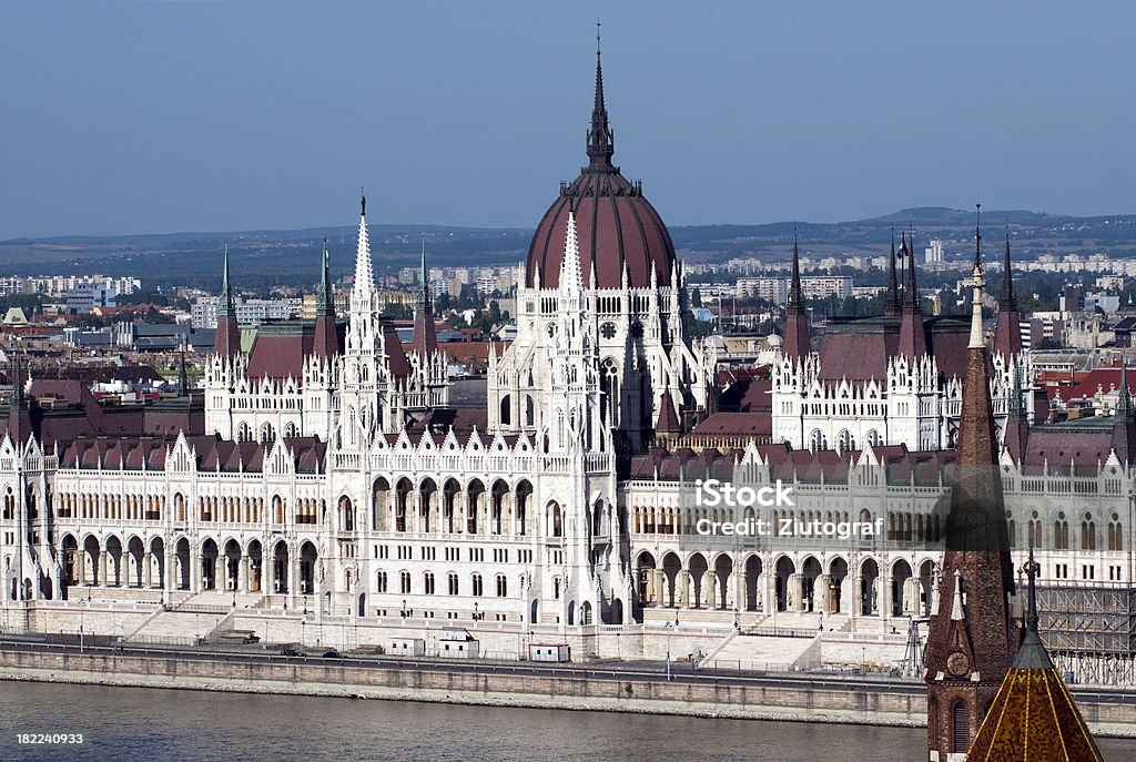 Parlamento húngaro - Foto de stock de Budapeste royalty-free
