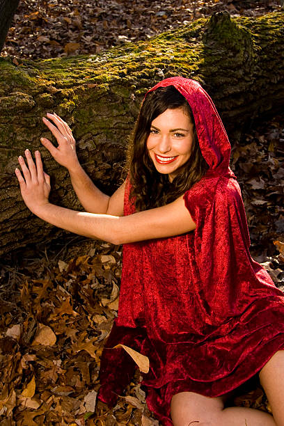 Red Riding Hood " - foto de acervo