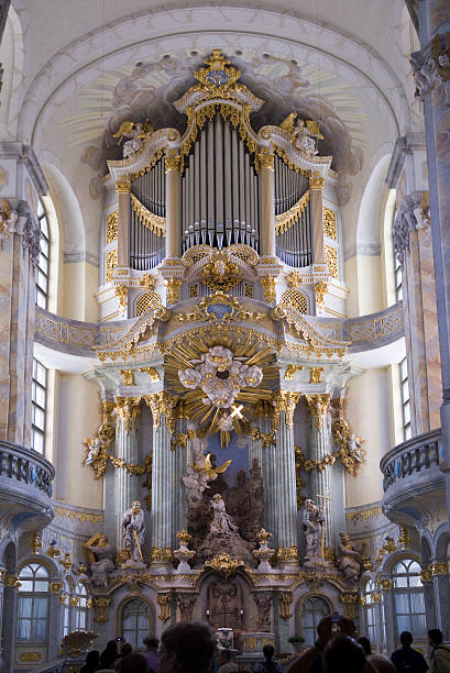 istock Interior view Dresdner Frauenkirche 182241406
