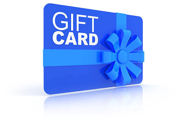 Gift Card stock photo