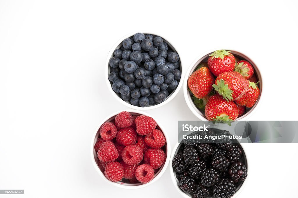 Gemischte Beeren - Lizenzfrei Amerikanische Heidelbeere Stock-Foto