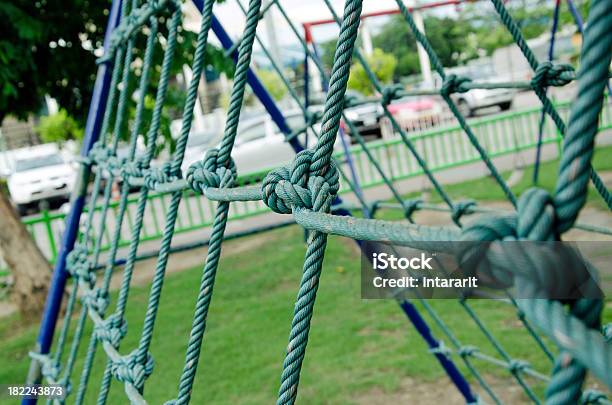 Rope In The Playground Stock Photo - Download Image Now - Achievement, Activity, Backgrounds