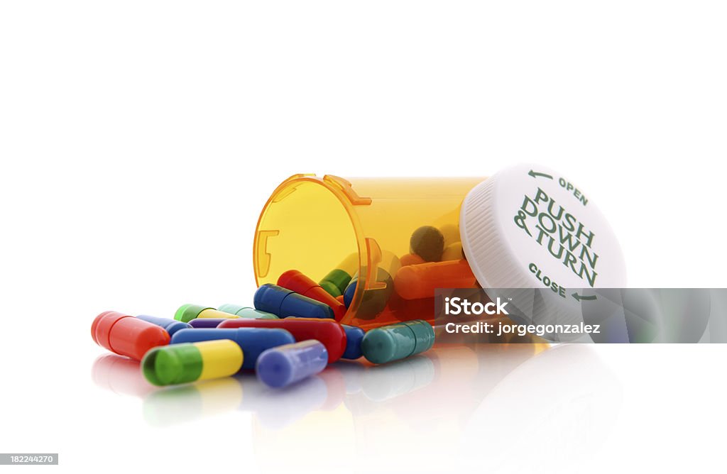 Farmaco su prescrizione - Foto stock royalty-free di Antidolorifico