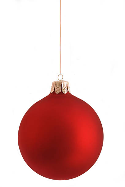 Red Christmas Ball (XXL) stock photo