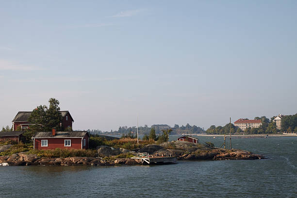 istock Island in Helsinki harbour area 182244368