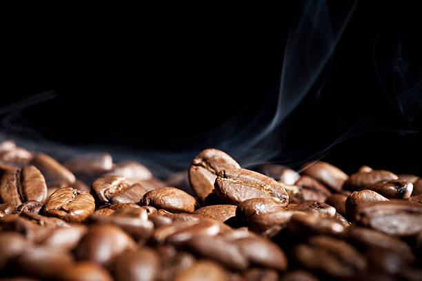 istock Close up view of fragrant fried coffee beans  182244799