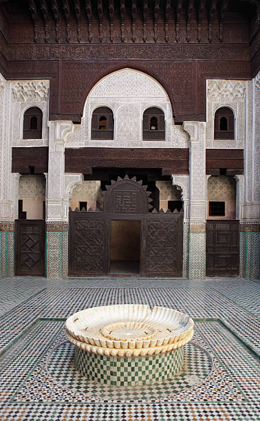 istock Medersa Al Jadida (Bou Inania), Meknes, Morocco 182245114
