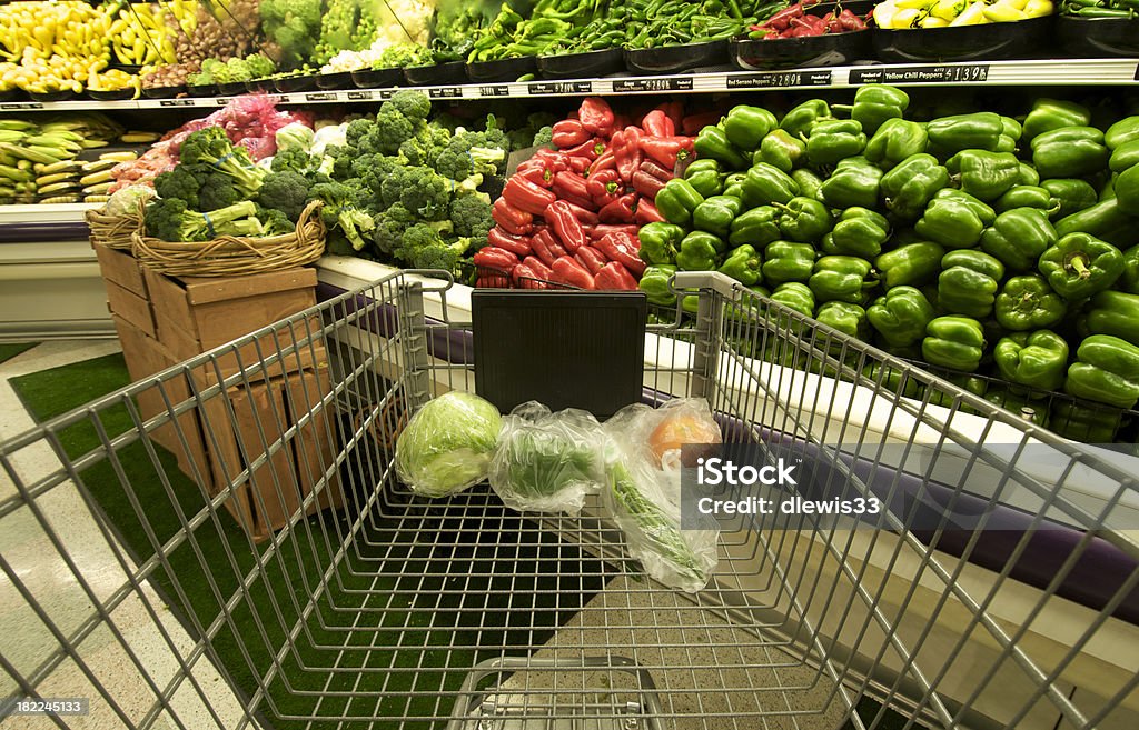 Lebensmittel-Einkaufsservice - Lizenzfrei Brokkoli Stock-Foto