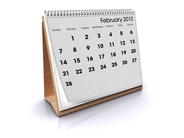 istock Calendar February 2010 182245431