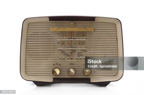 Radio Retrò 1 - Fotografie stock e altre immagini di Composizione orizzontale - Composizione orizzontale, Comunicazione, Fotografia - Immagine