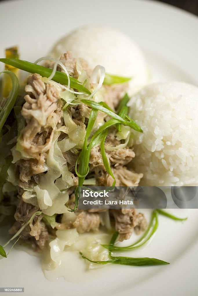 Гавайская kalua свинины и капуста пластинкой - Стоковые фото Свинина роялти-фри