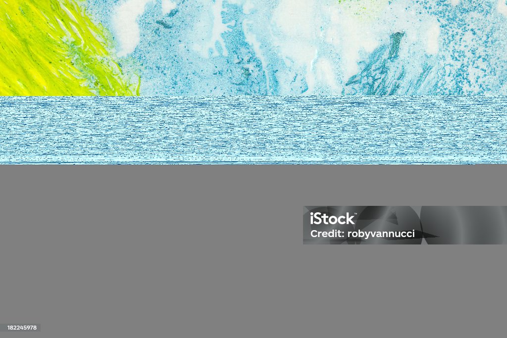 Fundo abstrato verde e azure - Royalty-free Abstrato Foto de stock