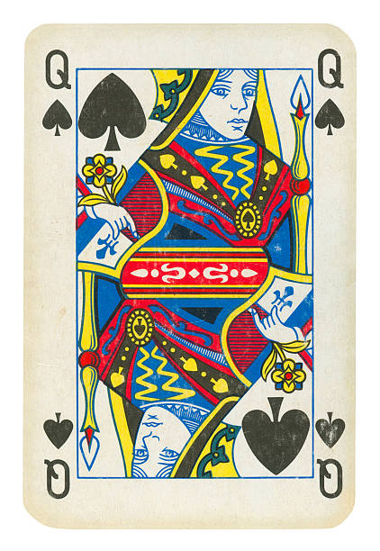 istock Queen Of Spades Isolated (clipping path included) 182246169