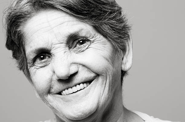 istock Smiling senior woman 182246606