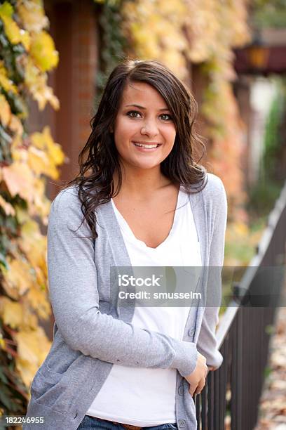 Pretty Young Highschool College Girl Stock Photo - Download Image Now - 18-19 Years, 2000-2009, 21st Century