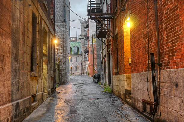 istock Alley in Old Montreal 182247435