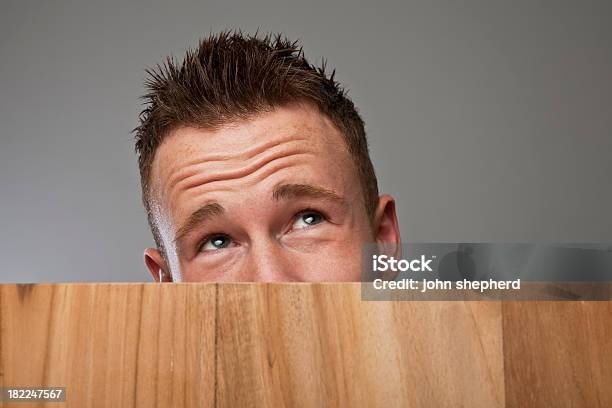 Looking Up Stock Photo - Download Image Now - 20-29 Years, Adult, Color Image