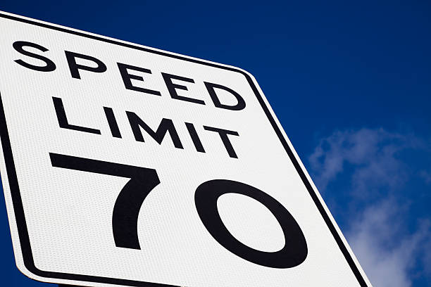 istock speed limit 70 highway sign blue sky copy space 182248144