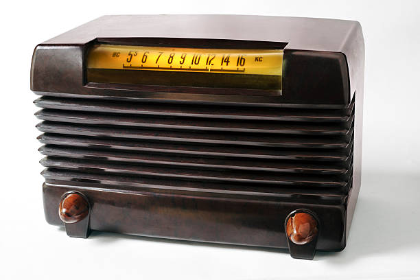 antiguidade art déco 1930 da rádio - radio 1930s imagens e fotografias de stock