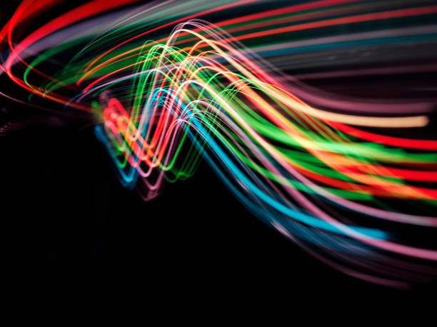 istock Wave of Pyrotechnic Coloured Lights 182248956