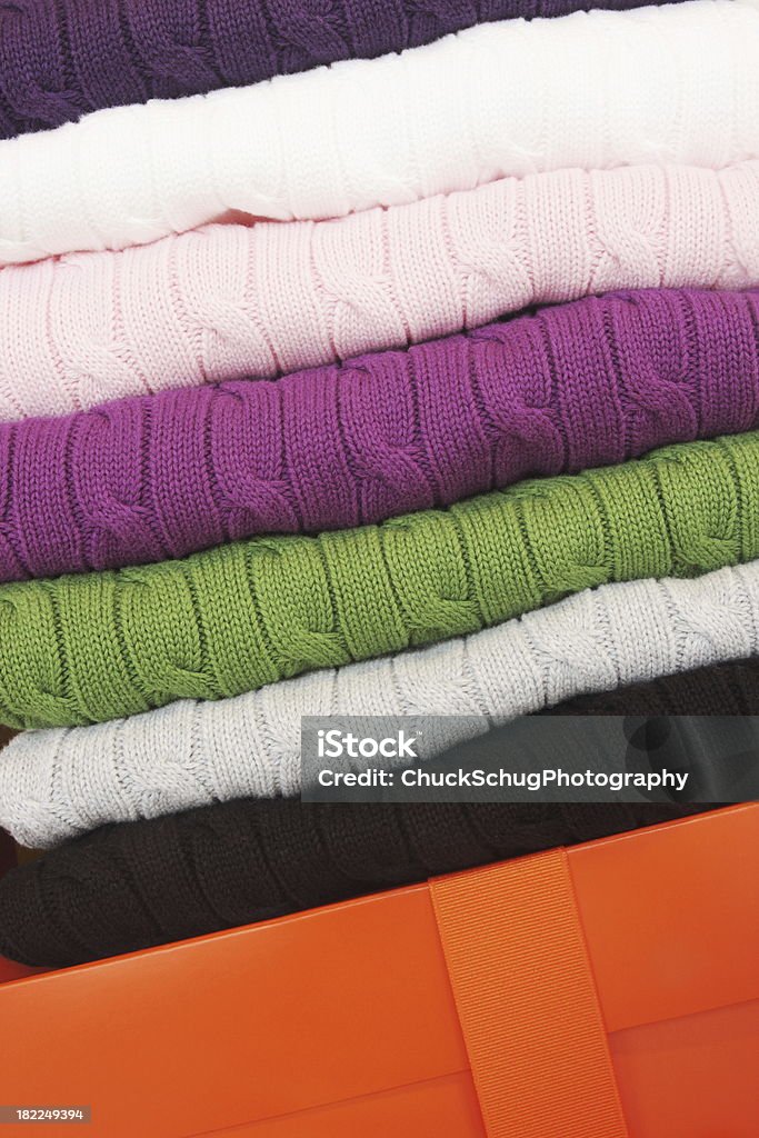 Zopfmuster-Pullover, Kleidung und Mode - Lizenzfrei Anprobekabine Stock-Foto