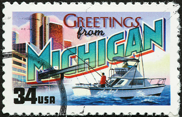 istock boating at Detroit Michigan 182249552