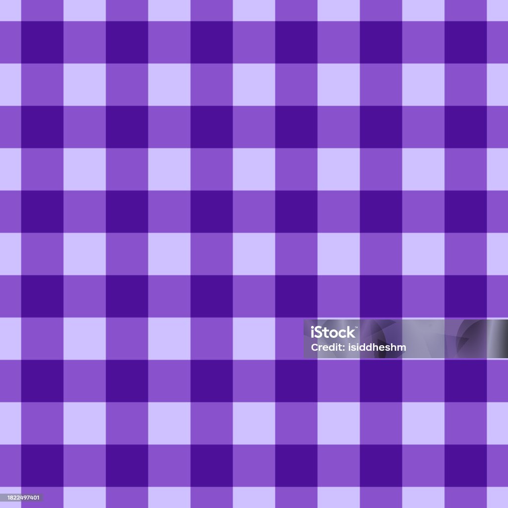 Purple Check Pattern Purple Color Gingham Check Plaid Seamless Pattern Vichy Pattern ...