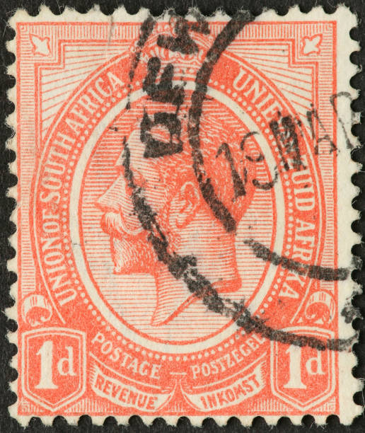 istock old South African stamp 182249814