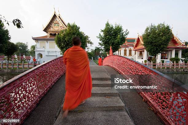 Buddhist Monks At The Marble Temple Stock Photo - Download Image Now