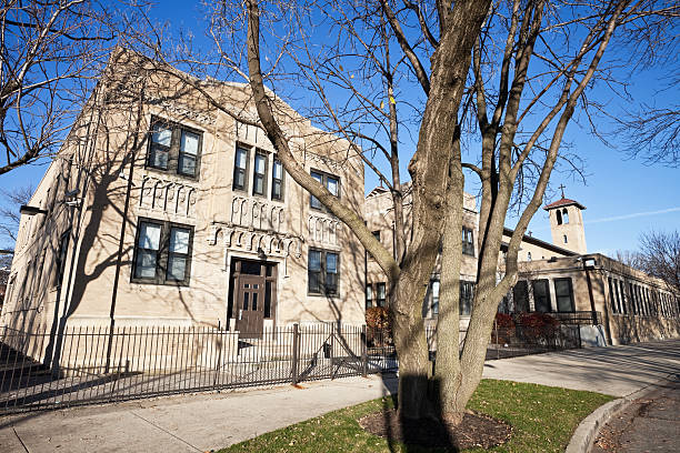 istock Catholic Charities Building in Englewood, Chicago 182249873