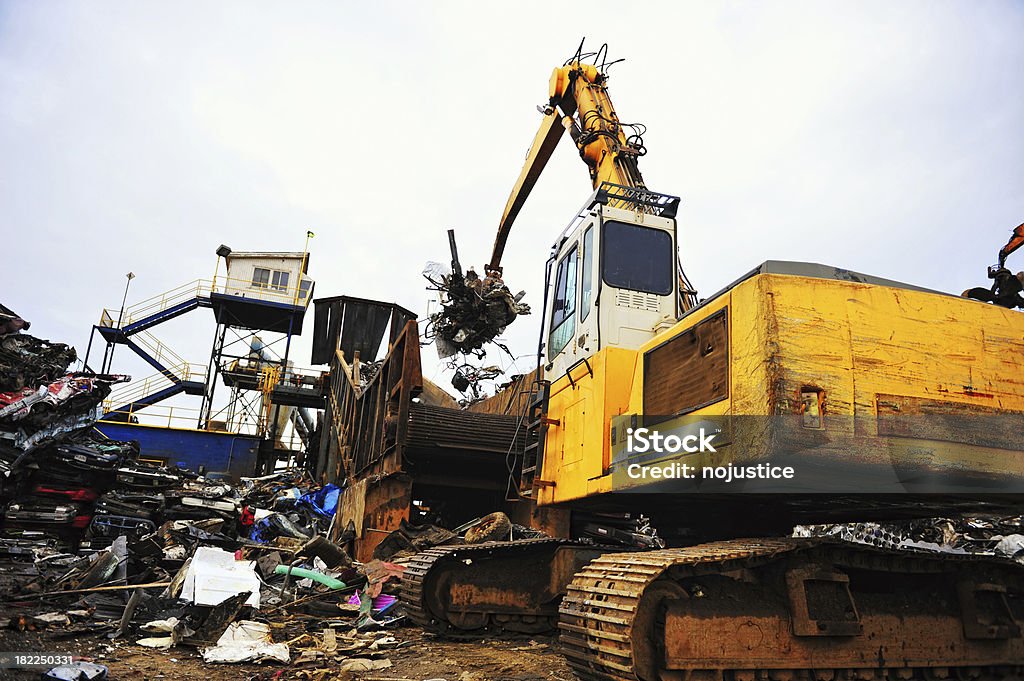 Centro de Reciclagem - Royalty-free Amarelo Foto de stock