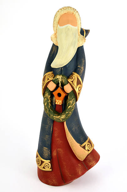 istock Handmade Santa Claus Ornament 182250689