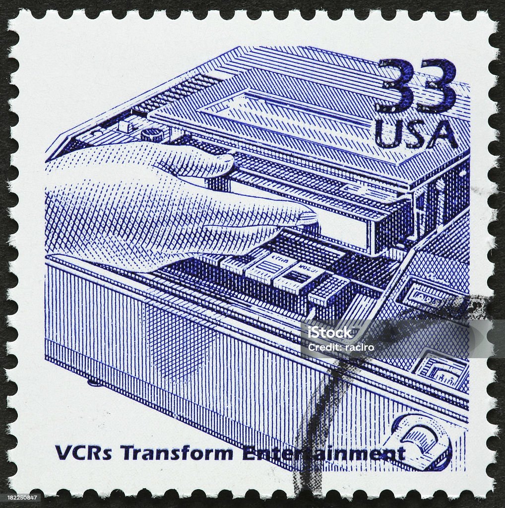 Videoregistratore tecnologia - Foto stock royalty-free di 1980-1989