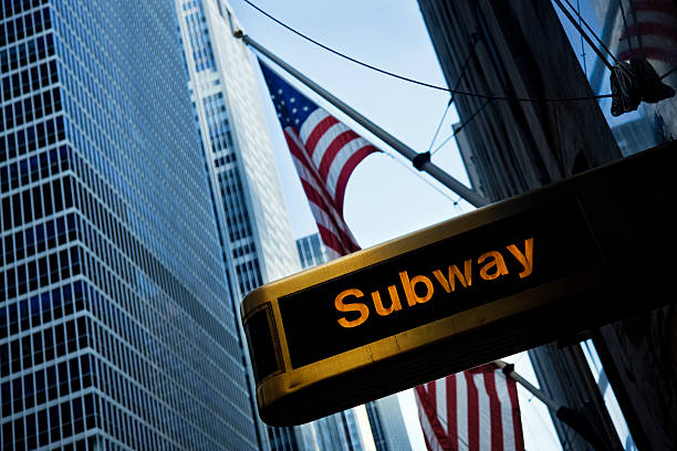 istock Subway sign in NYC 182251094