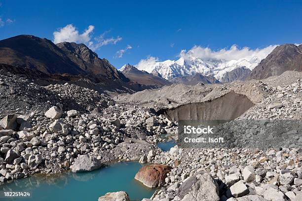 Ngozumba Glacier Everest Circuit Nepal Motives Stock Photo - Download Image Now - Adventure, Asia, Beauty