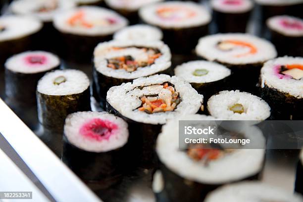 Sushi Foto de stock y más banco de imágenes de Aire libre - Aire libre, Arroz - Comida básica, Arroz basmati