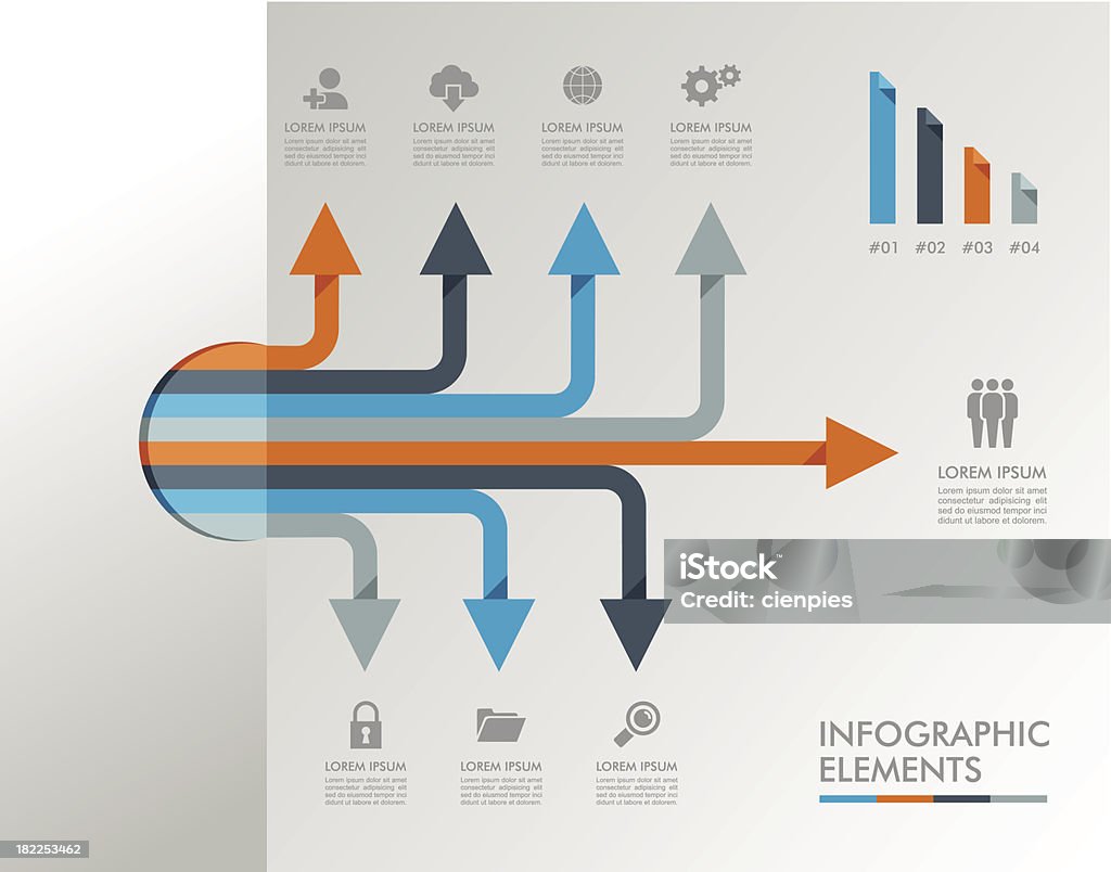 Infografika szablon projektu z elementami Streszczenie zestaw Ilustracja EPS10 pliku. - Grafika wektorowa royalty-free (Aplikacja mobilna)