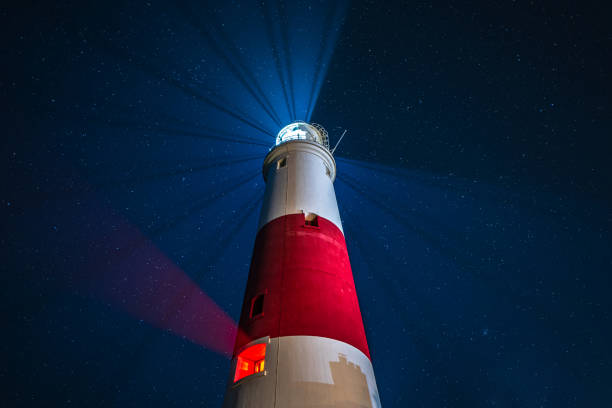 istock Portland Bill Lighthouse at night 1822542050