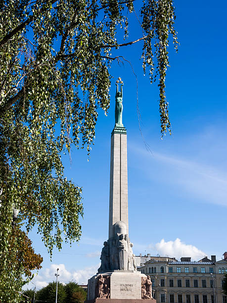 istock Statue of Liberty in Riga 182255762