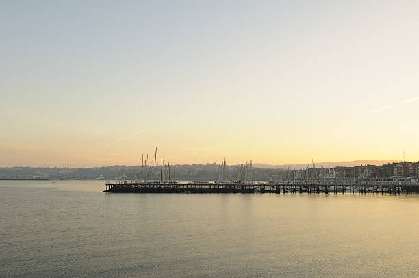 Pier stock photo